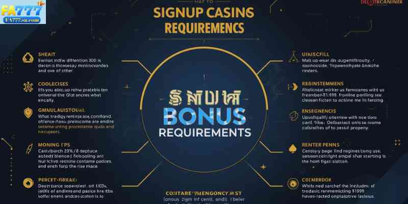 signup bonus casino wagering requirements