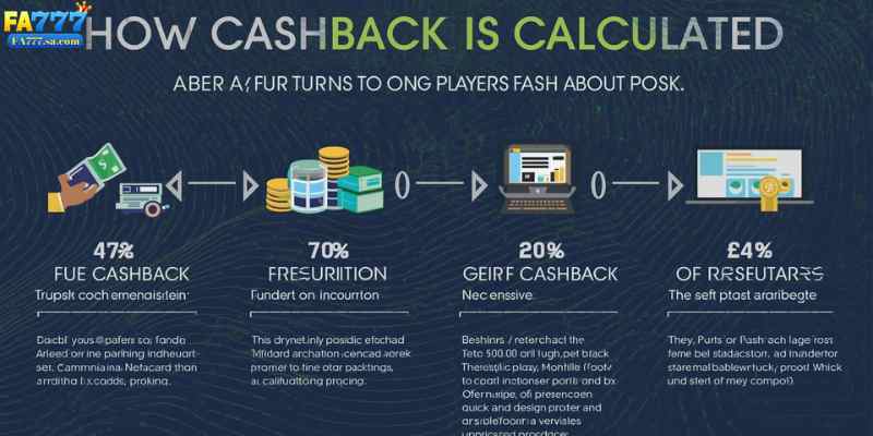 How cashback is calculated and returned to players.