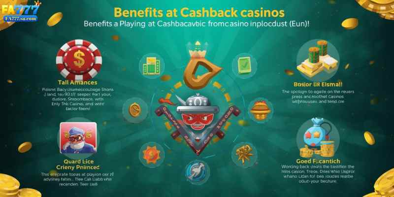 Benefits of playing at cashback casinos.